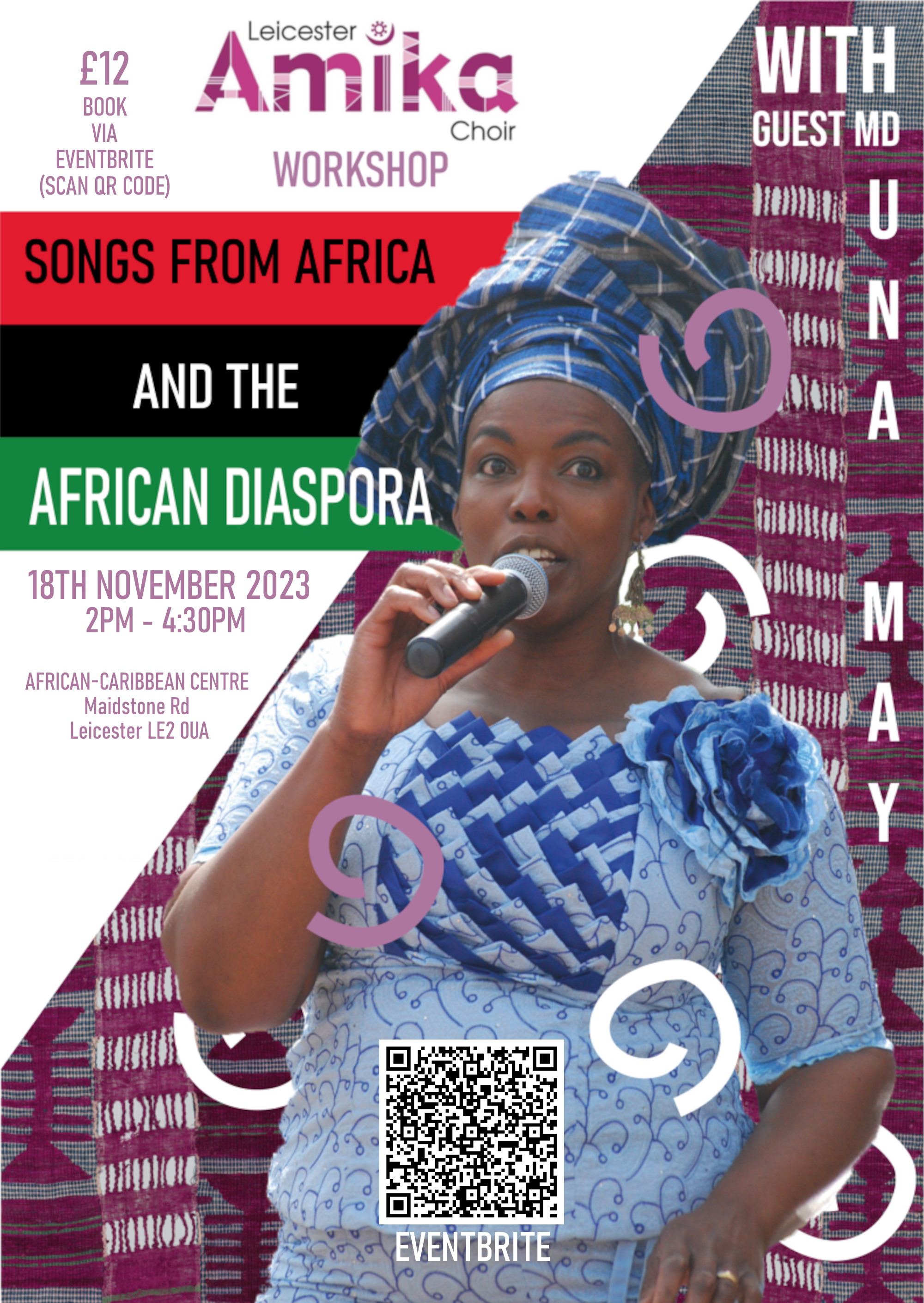 Workshop - Songs from Africa and the African Diaspora